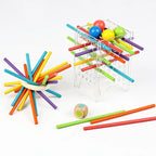 Montessori Wooden Counting Sticks Game - Sensory Learning Toy