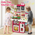 Kids Kitchen Playset with Lights & Sound - Educational Cooking Toy