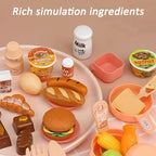 Kids Kitchen Playset with Light, Sound & Spray Effects