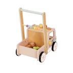 Wooden Ice Cream Truck Baby Walker & Activity Center for Toddlers