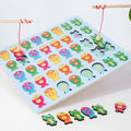 Wooden Magnetic Alphabet Fishing Game - Montessori Educational Toy
