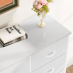 8-Drawer Fabric Dresser Organizer with Steel Frame for Bedroom & Nursery