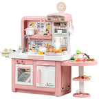 100cm Kids Kitchen Playset - Electric Induction Role Play Toy